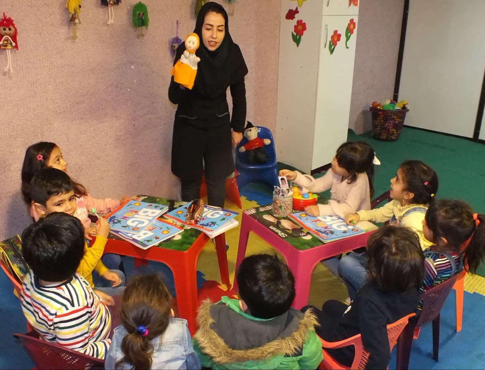 مهد زبان رسان، کودکان ۳ تا ۶ سال